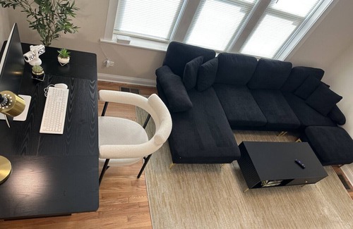 Irving Park East Apartment | Chicago 1BR: Stylish Stay with Workspace