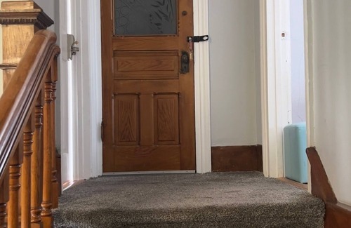 Michigan City Apartment | Chill 1BR Spot w/Private Bath, A/C, Wi-Fi, Coffe, Microwave & Fridge
