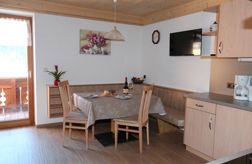 Longiaru Apartment | Ciasa Linda, Apartment 2 with beautiful views of the Dolomites