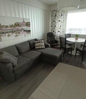 Pori Apartment | City center apartment with late check-in and -out