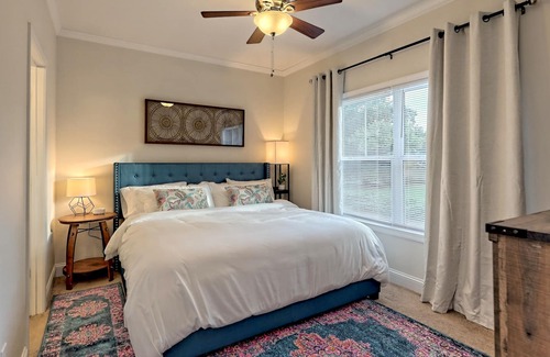 Clarkesville House | Clarkesville Hideaway- in-town yet private