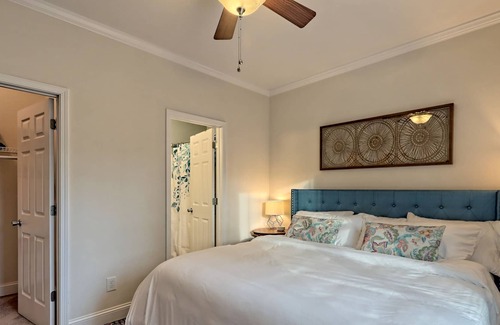 Clarkesville House | Clarkesville Hideaway- in-town yet private