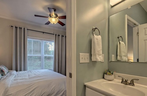 Clarkesville House | Clarkesville Hideaway- in-town yet private