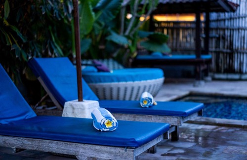 Mushroom Bay Cottage | Classic Beach Hut in Nusa Lembongan, Garden View