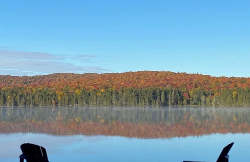 Piopolis Ski Chalet | Classic Canadian Log home on a private lake, with acres to explore!