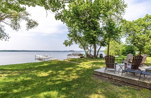 Detroit Lakes Cottage | Classic Lake Sallie Hideaway with Wonderful Sunset Views