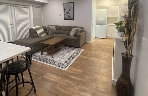 Kamloops House | Classy and modern, 2 bedroom suite covered with patio.