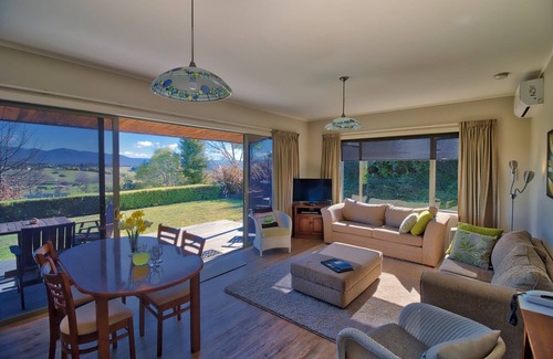 Ruby Bay Ski Chalet | Clayridge Cotttages situated above Ruby Bay, amazing mountain & sea views