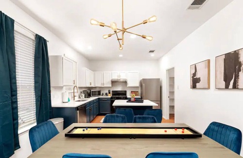 Buda House | Clean, modern and blissful. Game room! Sleeps 14!