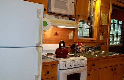 Waynesville Cabin | Clean, private cabin just 3 miles to Waynesville on a paved road. 1 of 2 cabins