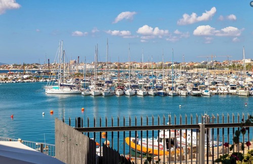 Alghero Apartment | ClickSardegna in Alghero Spectacular sea view with terrace and garden in town