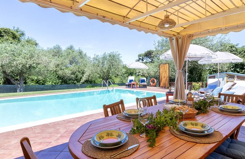 Alghero Villa | ClickSardegna Villa Angelica with pool and playhouse