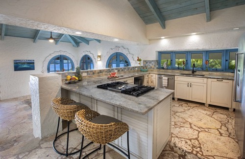 Maho Bay Quarter Villa | CliffHouse: PRIVATE 12,000SF Lower Peter Bay Villa 4 BR/Non-Toxic Villa