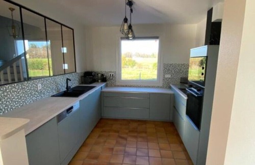 Saint-Brieuc-de-Mauron House | Close to the magical Broçeliande forest, quiet countryside, with sauna.