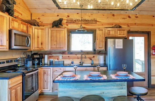 Whittier Cabin | Close to Polar Express, Casino, WCU. HOT TUB & Robes! DOG friendly, Views!