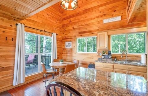 Bryant Cabin | Cloud 9 Cabin with an indoor pool, hot tub, & fire pit!