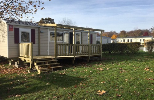 Litteau House | Cmping village 4 * Domaine du Litteau New mobile home Samba 6/8 people