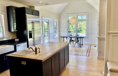 South Kingstown House | Coastal Farmhouse + Exquisite Property + Oversized Pool + East Matunuck Beach
