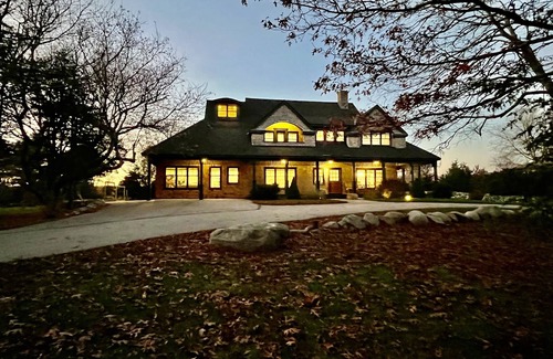 South Kingstown House | Coastal Farmhouse + Exquisite Property + Oversized Pool + East Matunuck Beach