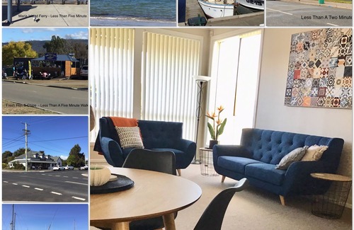 Triabunna House | Coastal Get Away - Home close to Marina, where you get the Maria Island Ferry