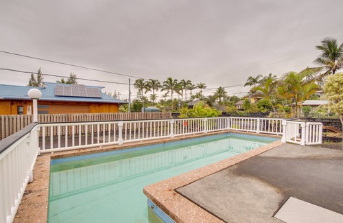 Keaau House | Coastal Keaau Home: Ocean & Sunrise Views, Pool
