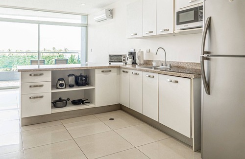 Puntarenas Condo | Coastal Serenity in El Roble: Your Perfect Getaway! Water views and Balcony