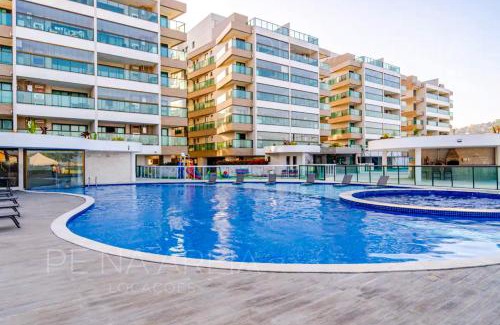 Centro Apartment | Cobertura 3 Suítes com Piscina e Churrasqueira Privativas, VISTA MAR e Pôr do Sol - 50m da Praia, Condomínio com Sauna e Academia