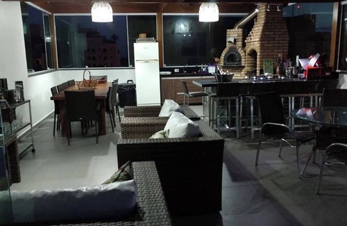 Jardim Belmar Apartment | Cobertura Enseada Guarujá! 2quadras Praia. Piscina, Forno Lenha e Churrasqueira!