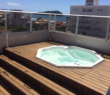 Governador Celso Ramos Apartment | Cobertura com Jacuzzi privativa