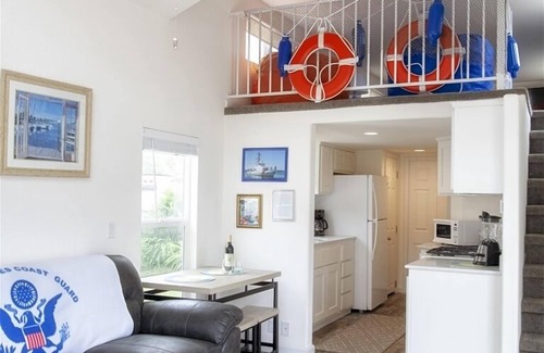Fort Bragg House | Cochito - a US Coast Guard themed tiny home in the heart of the historic Noyo harbor