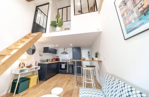 Yves Farge - Le Fleuve Apartment | Cocon élégant 3 pers -Perrache-Confluence