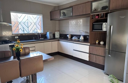 Itanhaem House | Coelhos House 🏖️ Townhouse with swimming pool and gourmet area, close to the beach!