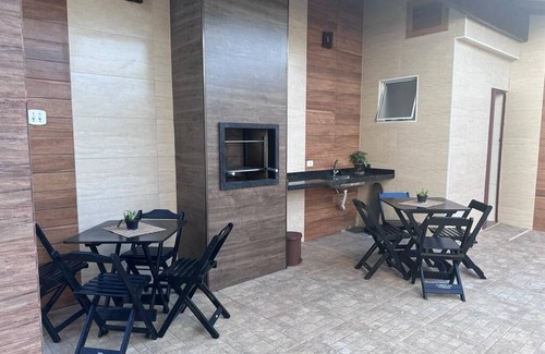 Itanhaem House | Coelhos House 🏖️ Townhouse with swimming pool and gourmet area, close to the beach!