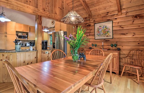 Canton Cabin | 'Cold Mountain Reflections' Cabin w/Game Room!
