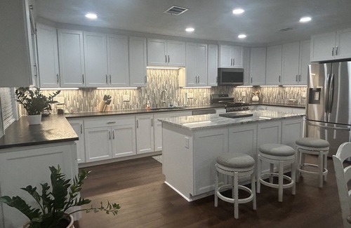 Bryan House | "Colonel".n Spacious open concept. Fresh fun and comfortable for all.