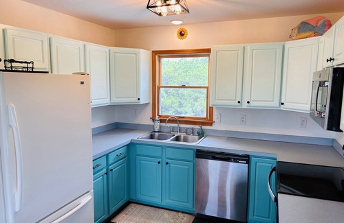 Carova Beach House | Colorful Carova Beach Oasis. Pet friendly with a Pool! 4x4
