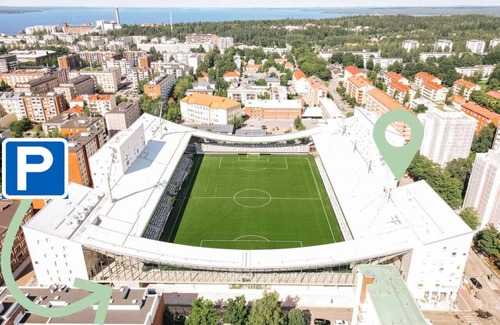 Tampere Apartment | Come in! "Vapari 2" Astonishing studio in stadium!