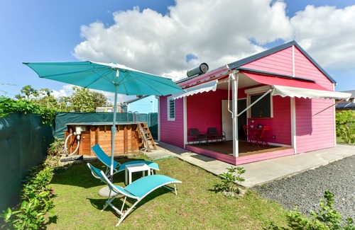 Baie-Mahault House | Comfort Bungalow, Individual pool and private garden