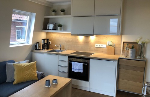 Juist Apartment | Comfort vacation apartment with south-facing balcony and unique view of the mudflats