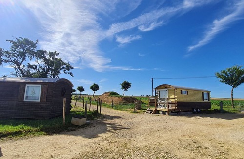 Burthecourt-aux-Chenes Cottage | Comfortable bohemian caravan at educational farm near Nancy