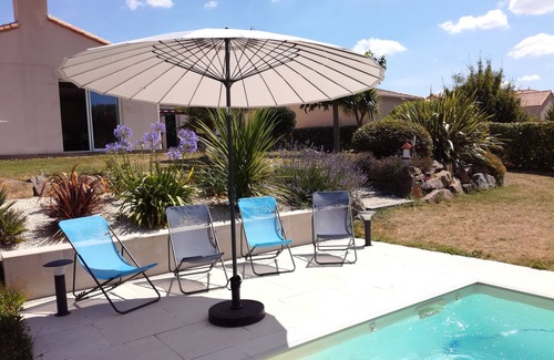 Saint-Brevin-les-Pins House | Comfortable family home, near beach, heated pool, large plot