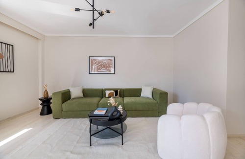 Agia Paraskevi Apartment | Comfortable 3BR Family Residence in Agia Paraskevi