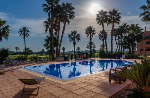 Los Alcazares Apartment | Comfortable apartment in a well-maintained residential complex with communal pool.