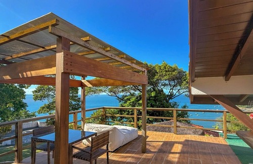 Morro de Sao Paulo Apartment | Comfortable Apartment with Sea View in the middle of Nature,