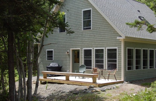 Southwest Harbor Cottage | Comfortable Cottage Overlooking Blueberry Field on Mt Desert Island