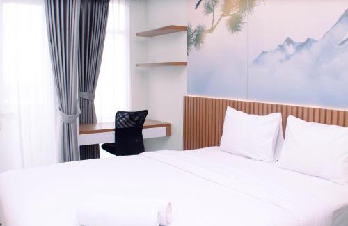 Cikarang Apartment | Comfortable Design Studio Room at Vasanta Innopark Apartment By Travelio
