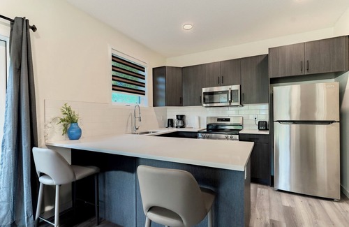 North Central Edmonton House | Comfortable entire townhouse in downtown Edmonton.
