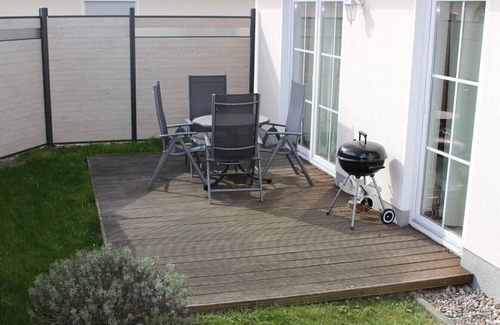 Pruchten House | Comfortable holiday semi-detached house with sauna and fireplace for 2 persons