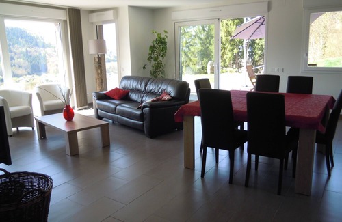 Plainfaing Ski Chalet | Comfortable single-storey chalet 130m2, unoverlooked, superb view of the valley