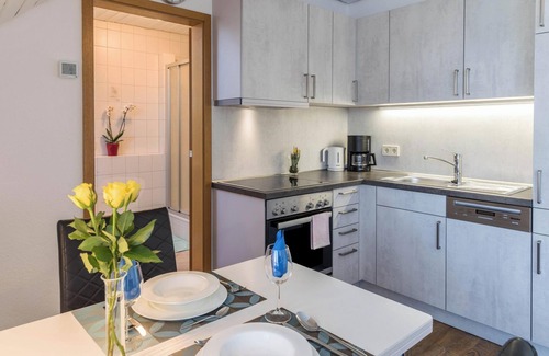 Salem Apartment | Comfortable Studio Apartment “Baur Nr. 2” near Salem Castle with Wi-Fi & Balcony; Parking Available